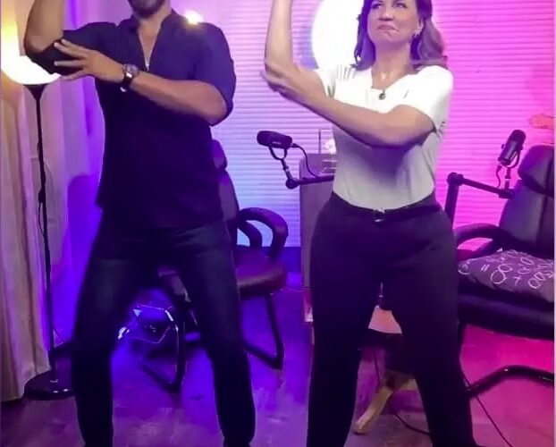 Margarita Cedeño baila el «Gogo dance» de El Alfa￼